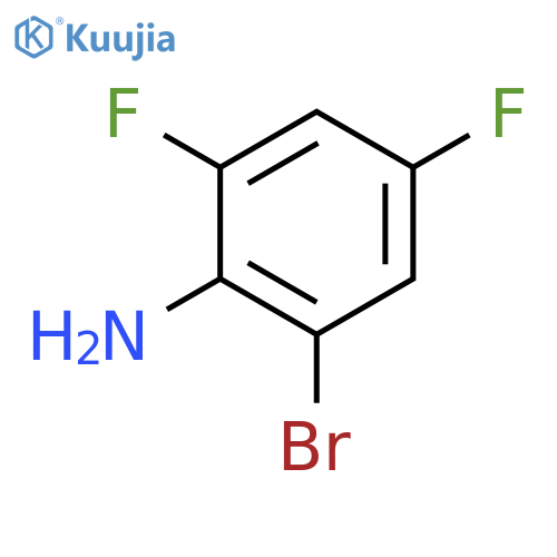 2-Bromo-4,6-difluoroaniline structure