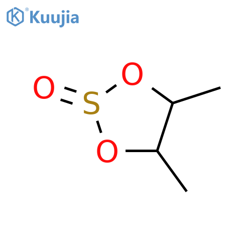 4,5-dimethyl-1,3,2-dioxathiolane 2-oxide structure