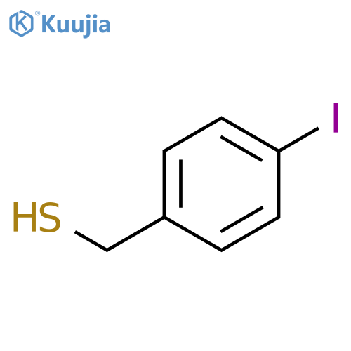 (4-iodophenyl)methanethiol structure