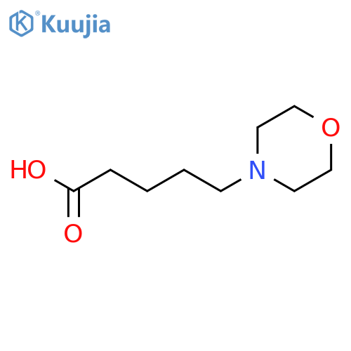5-(morpholin-4-yl)pentanoic acid structure
