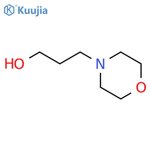 3-(morpholin-4-yl)propan-1-ol structure