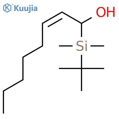 2-OCTEN-1-OL, 1-[(1,1-DIMETHYLETHYL)DIMETHYLSILYL]-, (2Z)- structure