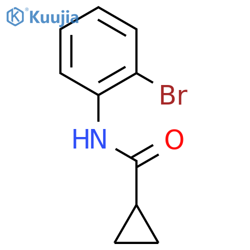 N-(2-Bromophenyl)cyclopropanecarboxamide structure