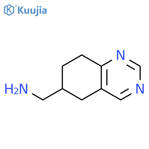 (5,6,7,8-tetrahydroquinazolin-6-yl)methanamine structure
