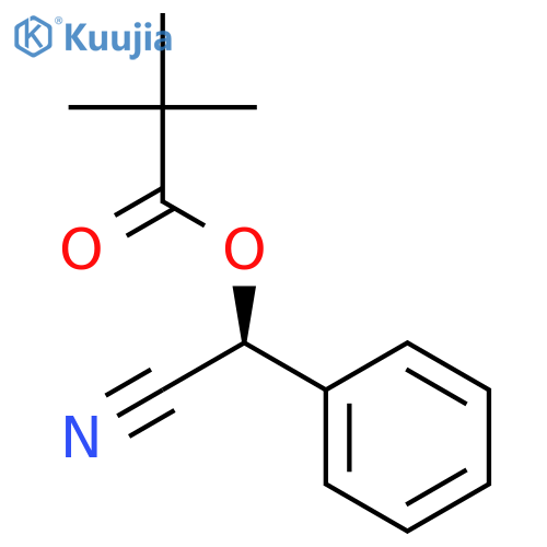 PROPANOIC ACID, 2,2-DIMETHYL-, (S)-CYANOPHENYLMETHYL ESTER structure