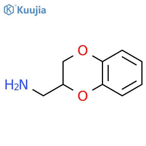 (2,3-dihydro-1,4-benzodioxin-2-yl)methanamine structure