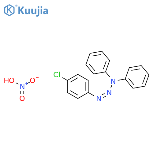 1-TRIAZENE, 1-(4-CHLOROPHENYL)-3,3-DIPHENYL-, MONONITRATE structure