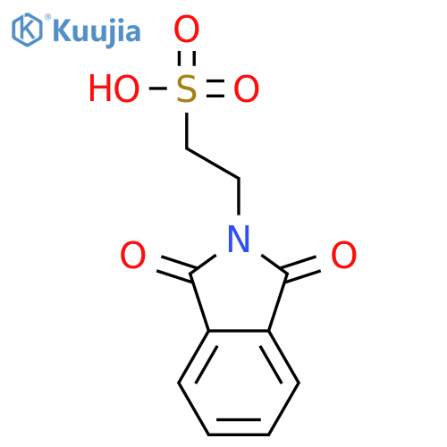 2-(1,3-Dioxoisoindolin-2-yl)ethanesulfonic acid structure