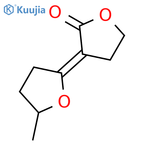 2(3H)-FURANONE, 3-(DIHYDRO-5-METHYL-2(3H)-FURANYLIDENE)DIHYDRO-, (3E)- structure