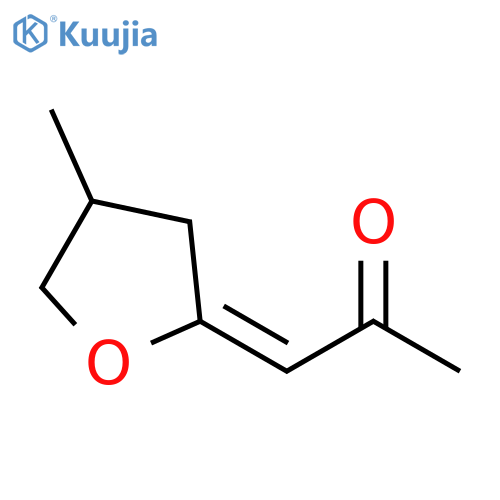 2-Propanone, 1-(dihydro-4-methyl-2(3H)-furanylidene)-, (1E)- (9CI) structure