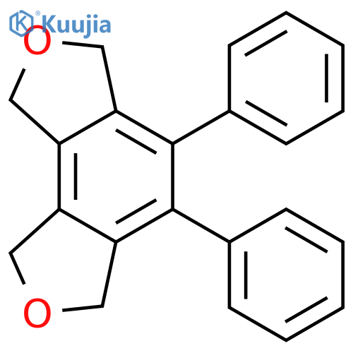 Benzo[1,2-c:3,4-c']difuran, 1,3,6,8-tetrahydro-4,5-diphenyl- structure