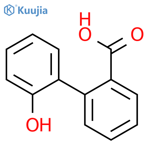 2-(2-Hydroxyphenyl)benzoic acid, dehydrate structure