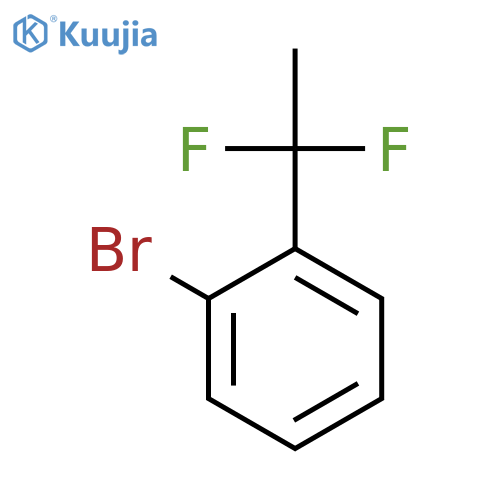 1-Bromo-2-(1,1-difluoroethyl)benzene structure