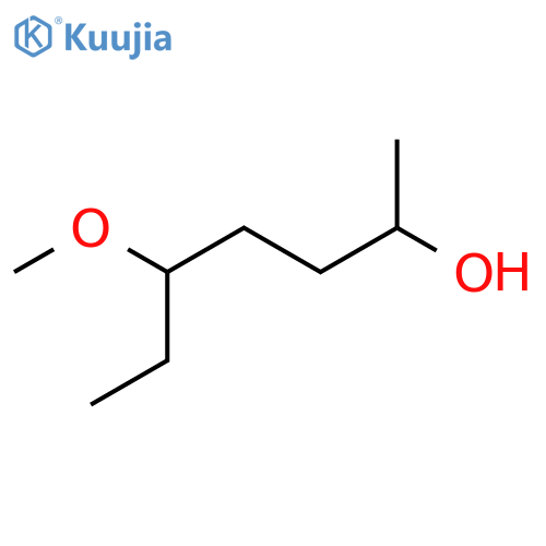 5-Methoxyheptan-2-ol structure