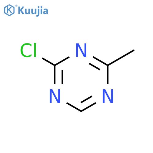 2-Chloro-4-methyl-1,3,5-triazine structure