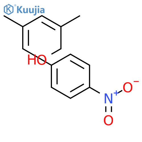 2,4-Pentadien-1-ol, 2,4-dimethyl-5-(4-nitrophenyl)-, (2Z,4E)- structure