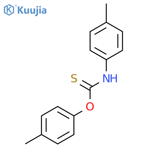Carbamothioic acid, (4-methylphenyl)-, O-(4-methylphenyl) ester structure