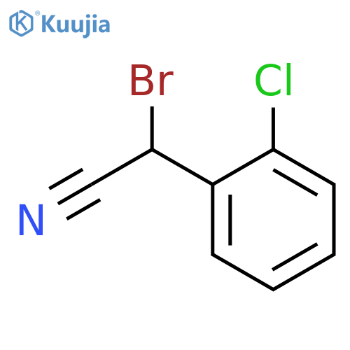 Benzeneacetonitrile, .alpha.-broMo-2-chloro- structure