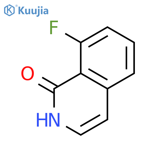 8-fluoroisoquinolin-1-ol structure
