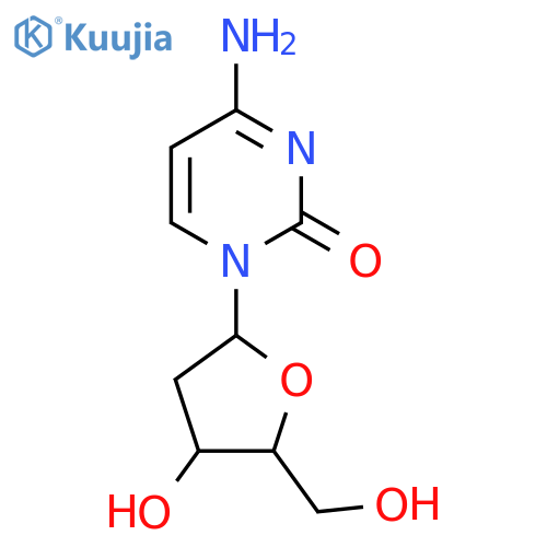 4-amino-1-(2S,4S,5R)-4-hydroxy-5-(hydroxymethyl)oxolan-2-yl-1,2-dihydropyrimidin-2-one structure