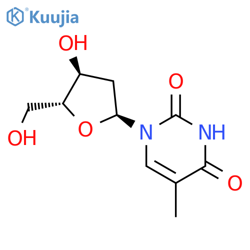 α-Thymidine structure