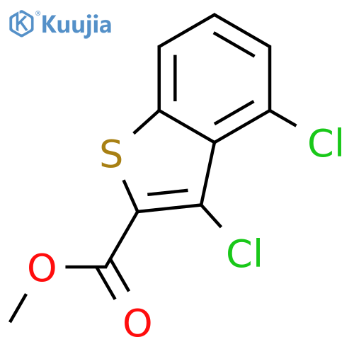 Methyl 3,4-Dichloro-1-benzothiophene-2-carboxylate structure