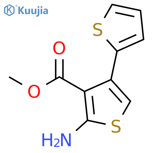 Methyl 5'-Amino-2,3'-bithiophene-4'-carboxylate structure