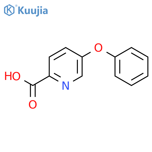 5-phenoxypyridine-2-carboxylic acid structure
