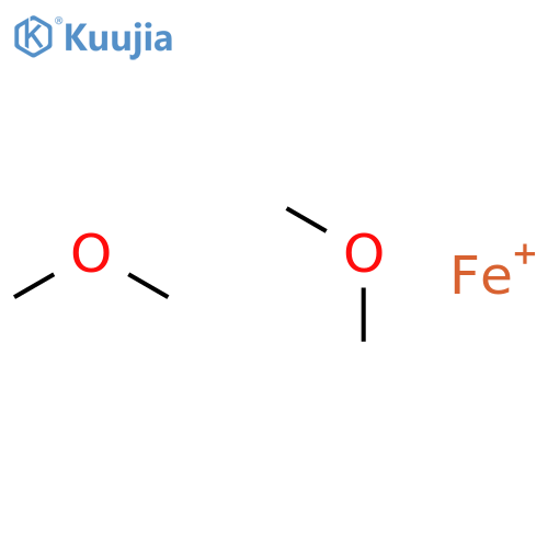 IRON(1+), BIS[OXYBIS[METHANE]]- structure