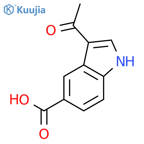 3-acetyl-1H-indole-5-carboxylic acid structure