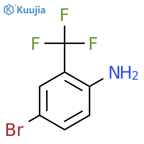2-Amino-5-bromobenzotrifluoride structure