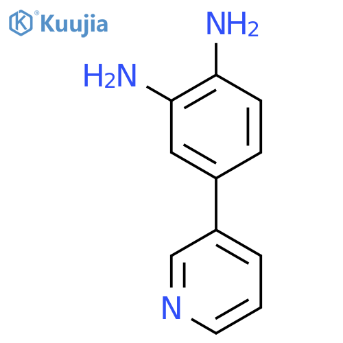 4-(Pyridin-3-yl)benzene-1,2-diaMine structure