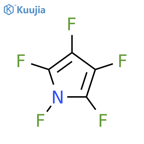 1H-Pyrrole,1,2,3,4,5-pentafluoro-(9CI) structure