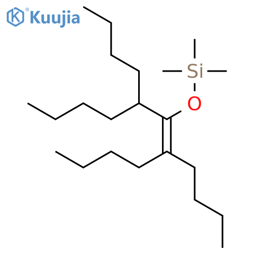 Silane, [[2-butyl-1-(1-butylpentyl)-1-hexenyl]oxy]trimethyl- structure