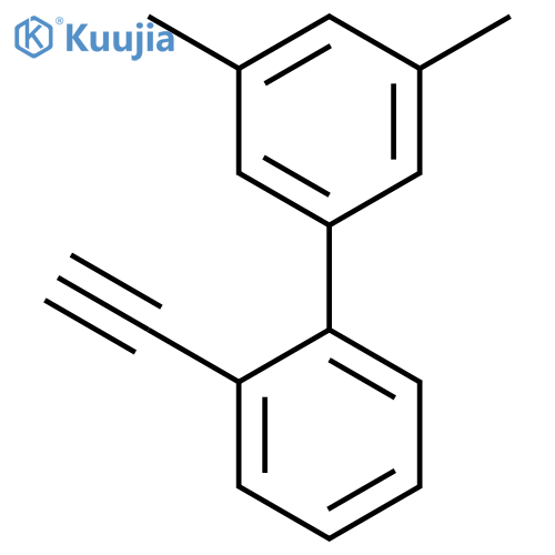 1,1'-BIPHENYL, 2-ETHYNYL-3',5'-DIMETHYL- structure