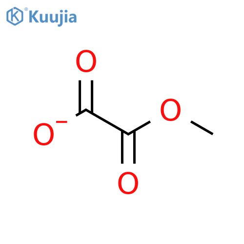 Ethanedioic acid, 1-methyl ester, ion(1-) structure