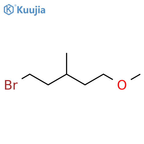 Pentane, 1-bromo-5-methoxy-3-methyl- structure