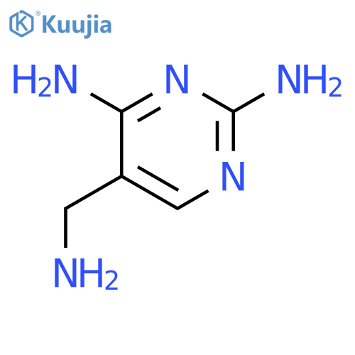 5-(Aminomethyl)pyrimidine-2,4-diamine structure