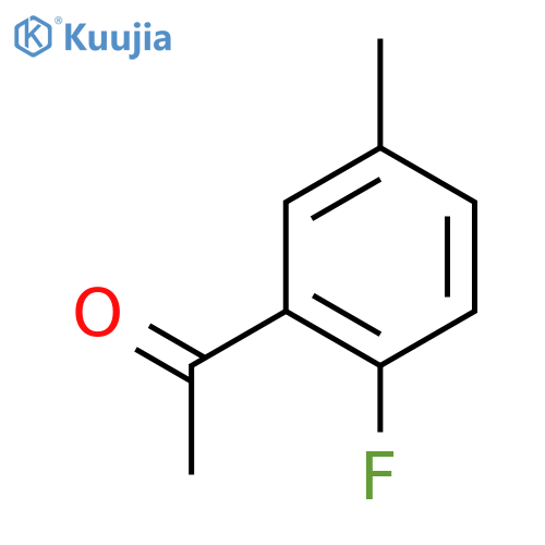 1-(2-fluoro-5-methylphenyl)ethan-1-one structure