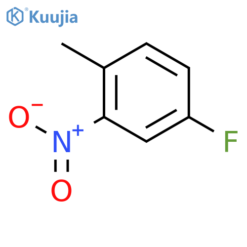 4-Fluoro-2-nitrotoluene structure