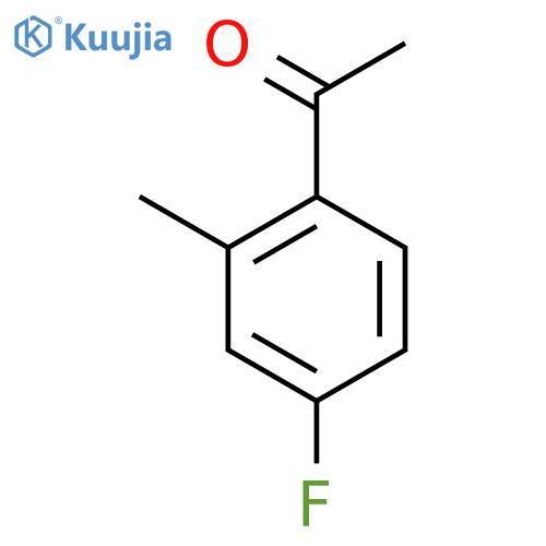 4'-Fluoro-2'-methylacetophenone structure
