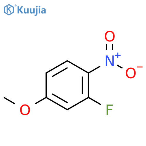 3-Fluoro-4-nitroanisole structure