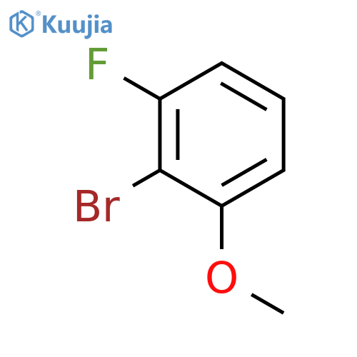 2-bromo-1-fluoro-3-methoxybenzene structure