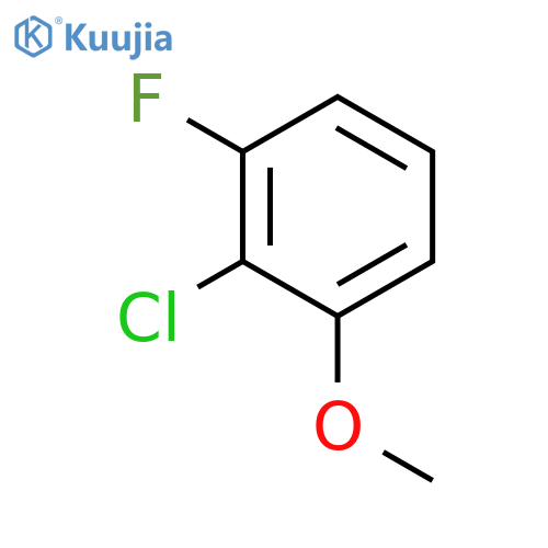 2-chloro-1-fluoro-3-methoxybenzene structure