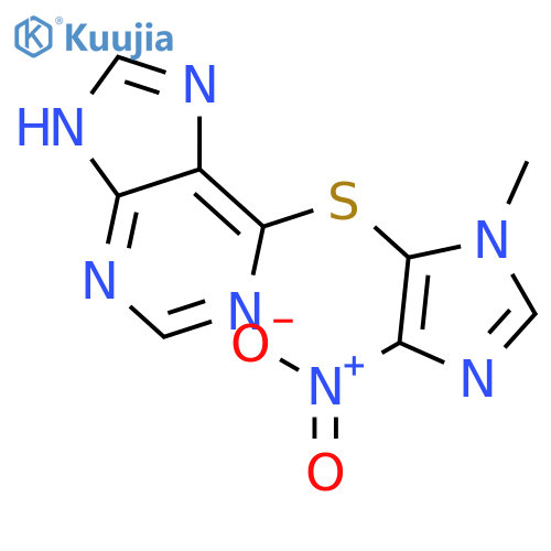 Azathioprine structure