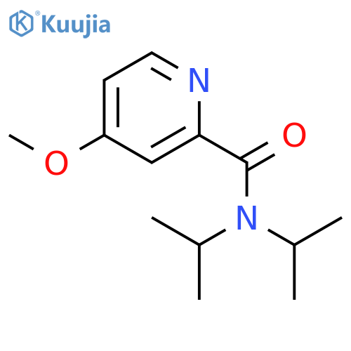 N,N-Diisopropyl-4-methoxypicolinamide structure