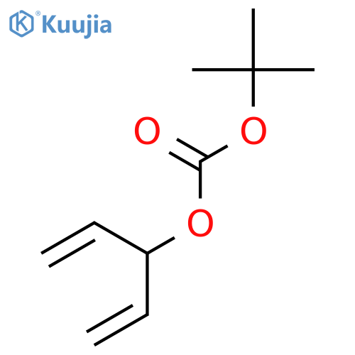 CARBONIC ACID, 1,1-DIMETHYLETHYL 1-ETHENYL-2-PROPENYL ESTER structure