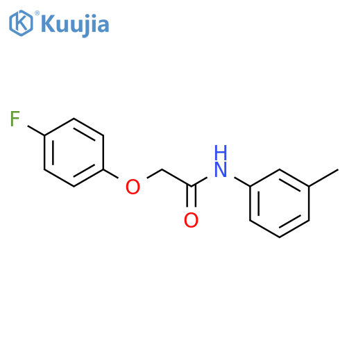 2-(4-Fluorophenoxy)-N-(m-tolyl)acetamide structure