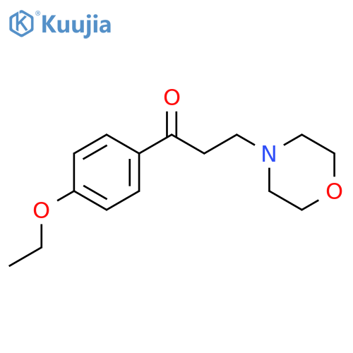 1-(4-Ethoxyphenyl)-3-morpholinopropan-1-one structure