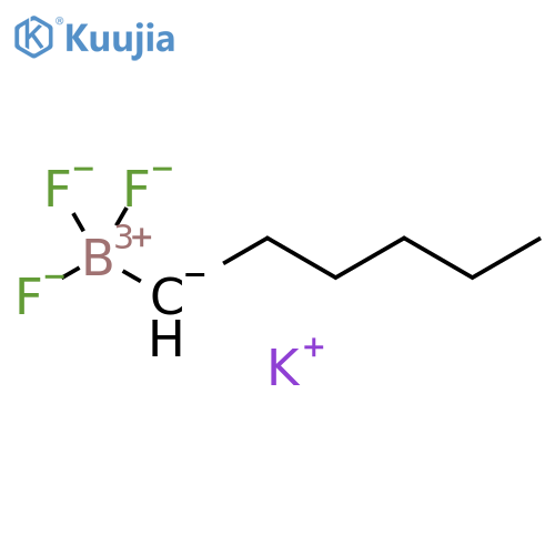Potassium Hexyltrifluoroborate structure